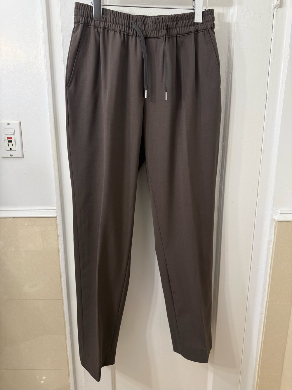 SANDRO Paris New Alpha Drawstring Dress Pants